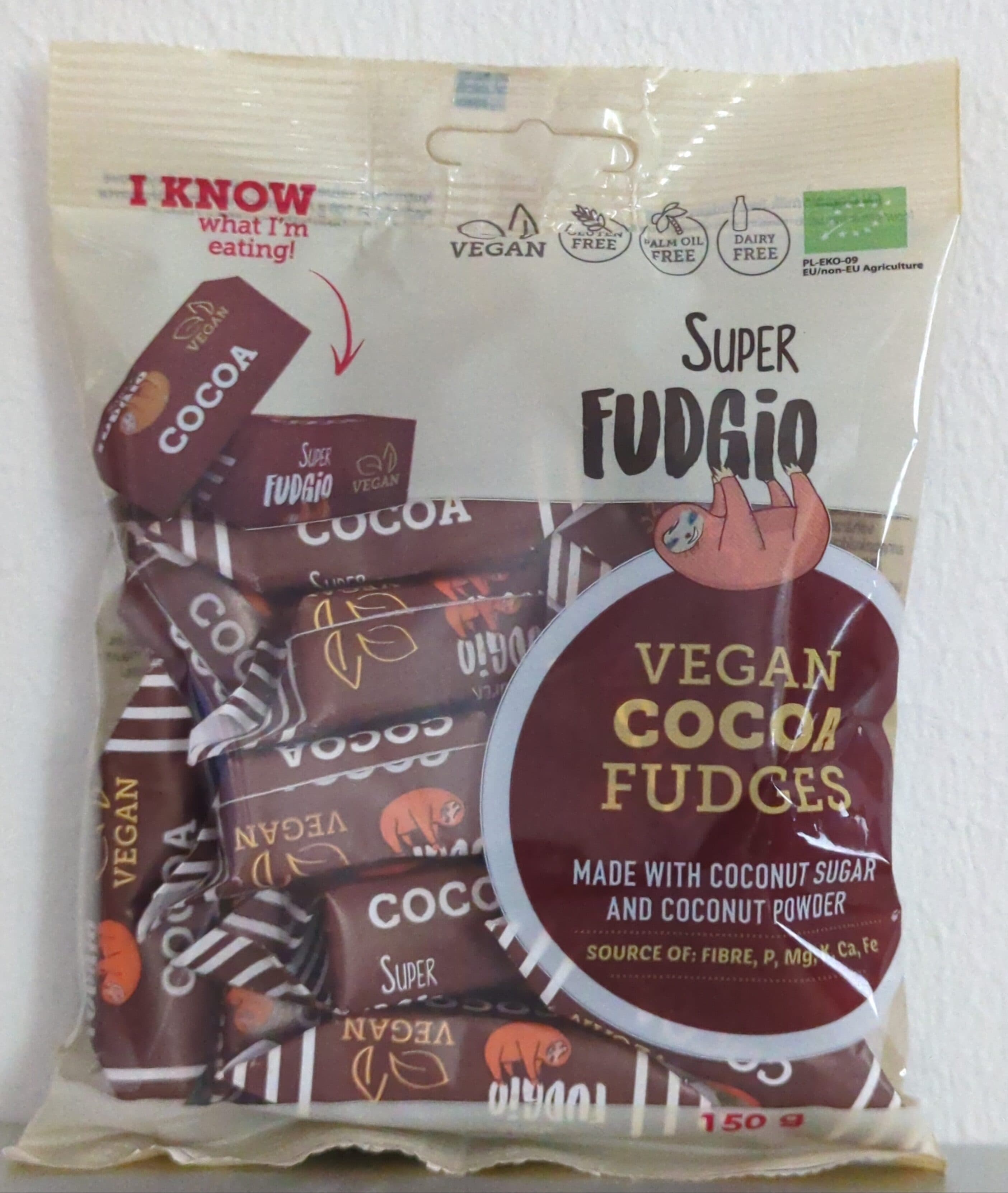 Super Fudgio Vegan Cocoa Fudges packshot