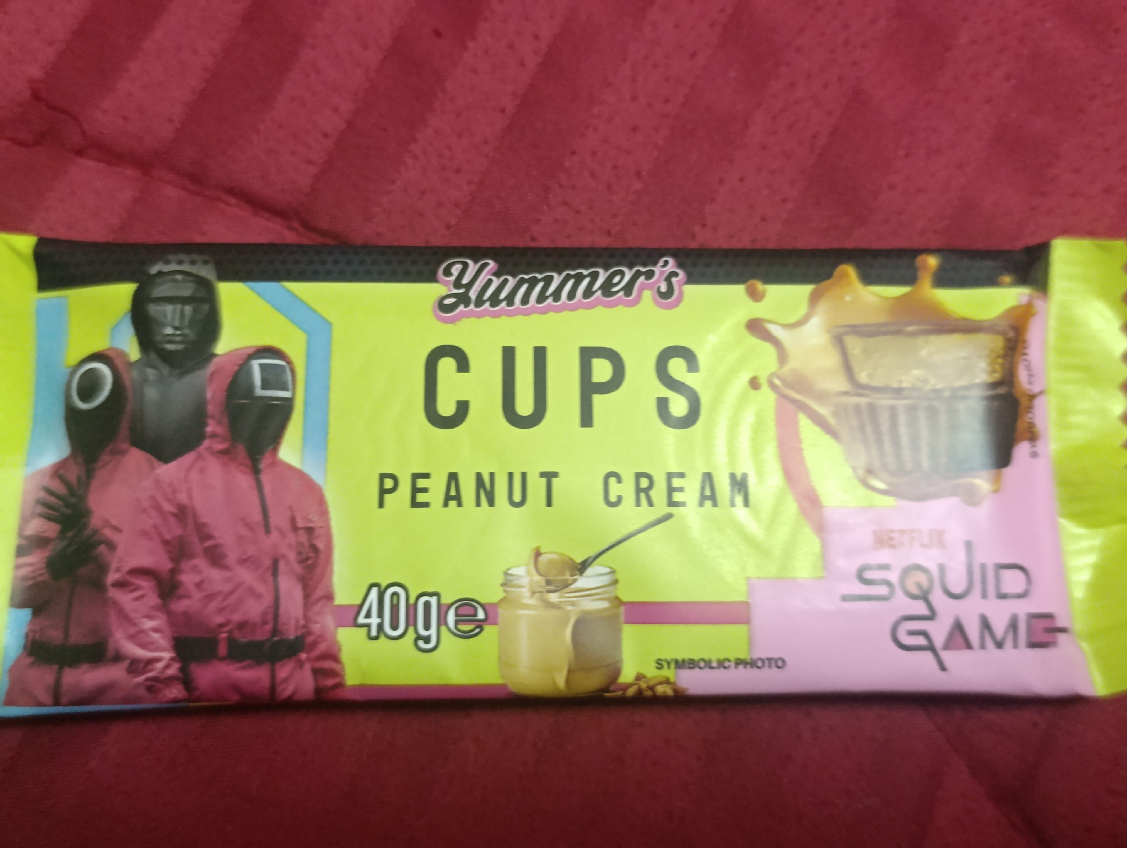Yummer’s Peanut Cream Cups packshot