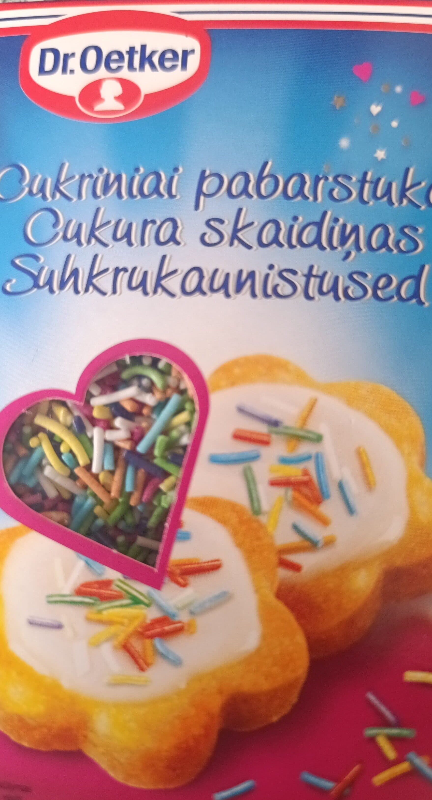 Dr. Oetker Pabarstukai packshot