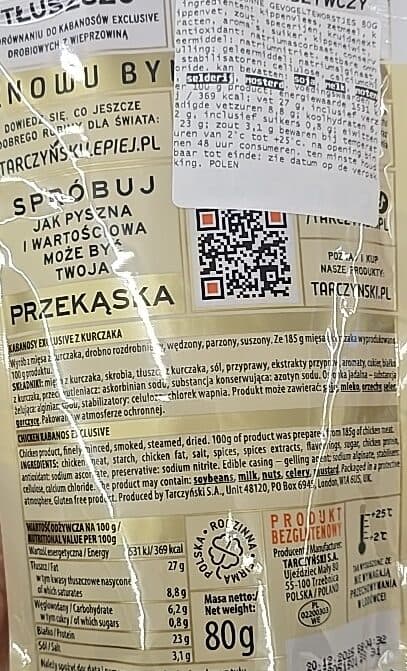 Tarczynski Kabanosy Paluszki packshot