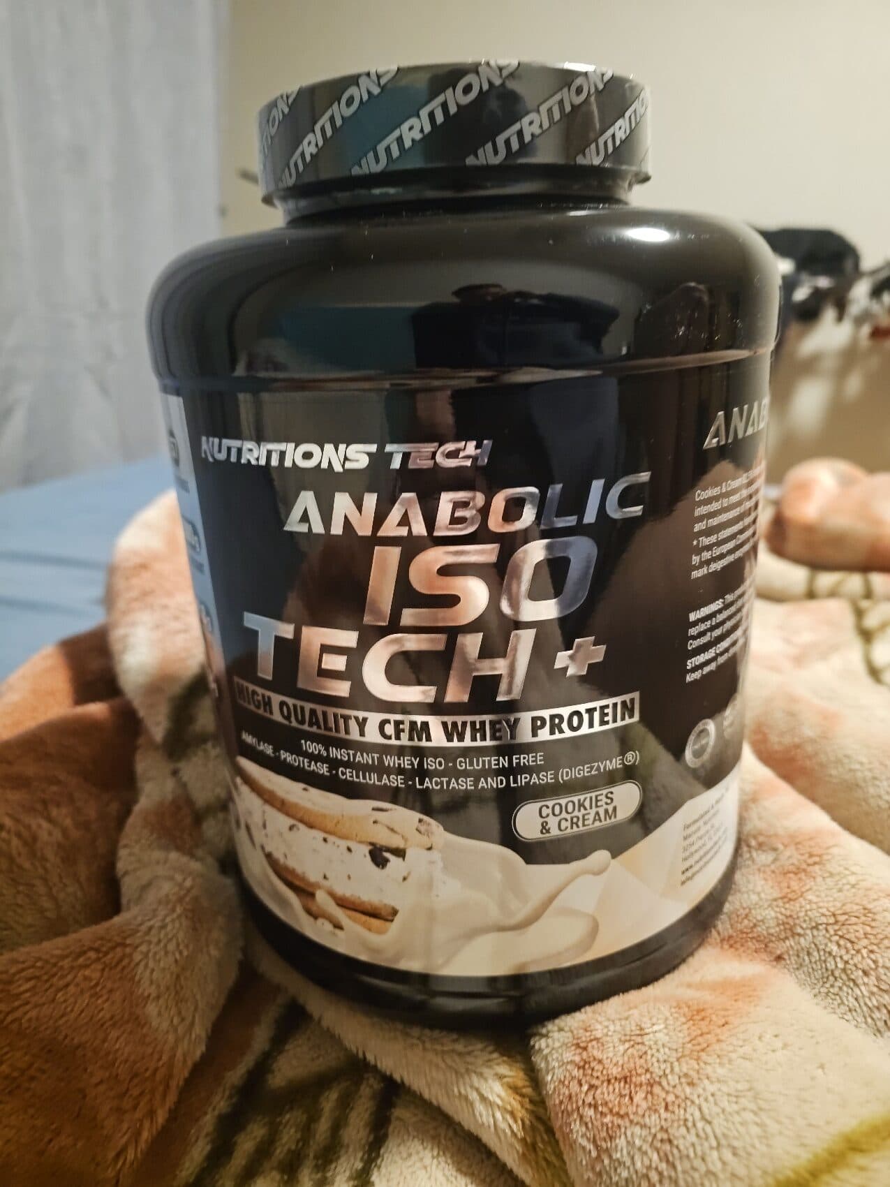 Nutritions Tech Anabolic Iso Tech+ High Quality Cfm Whey Protein packshot