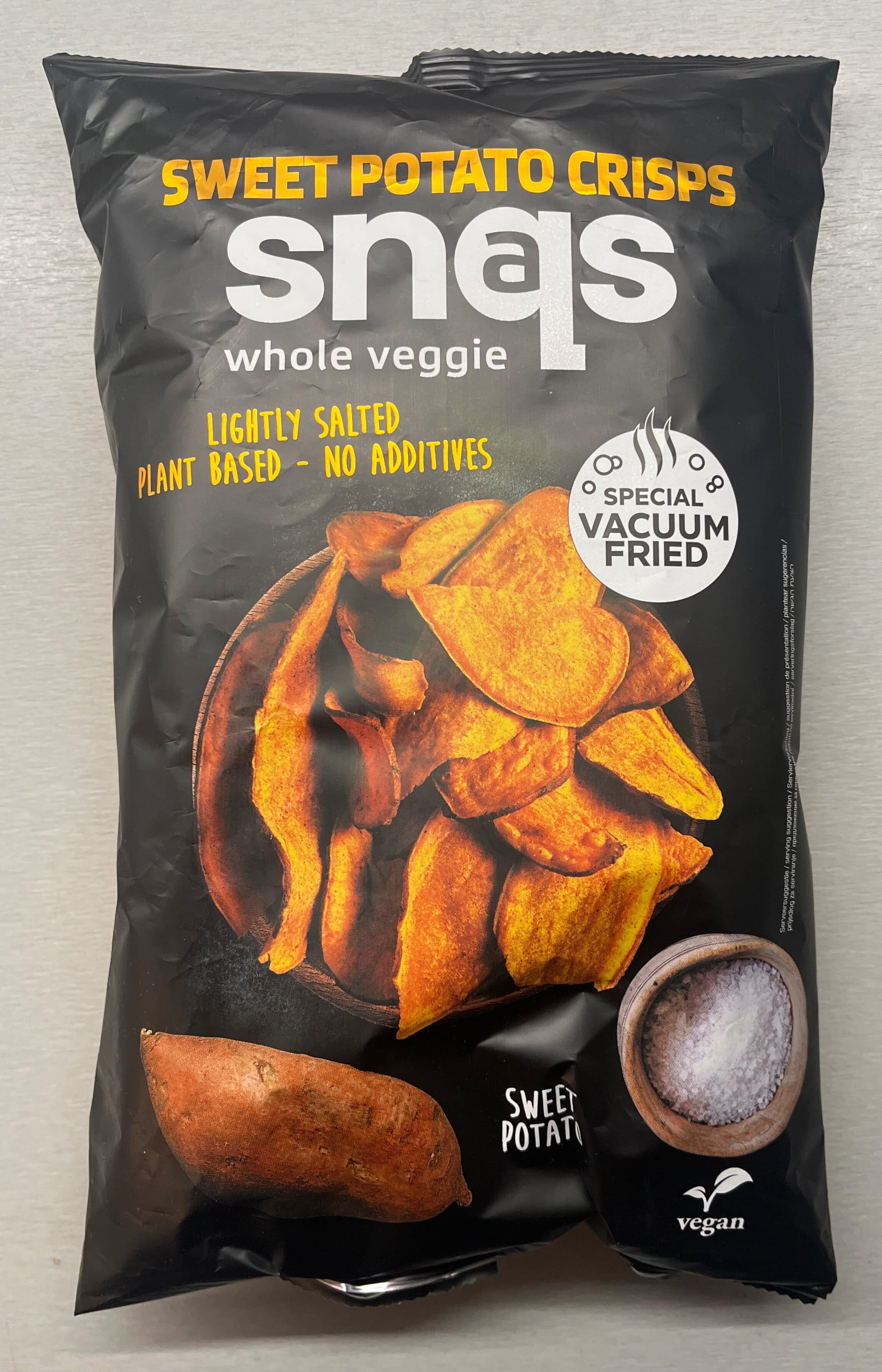 Snaqs Batátové chipsy packshot
