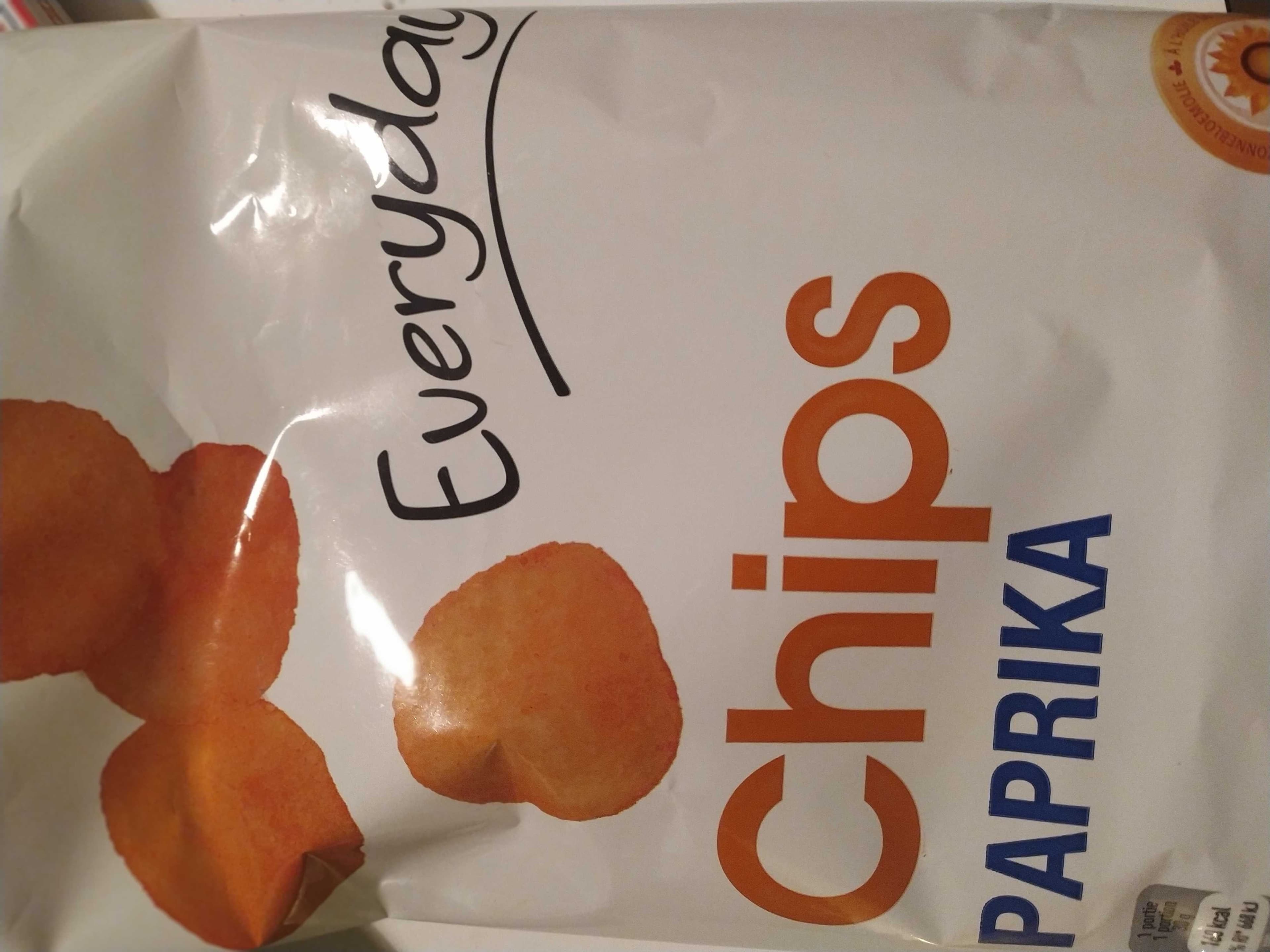 Everyday Chips Paprikz packshot