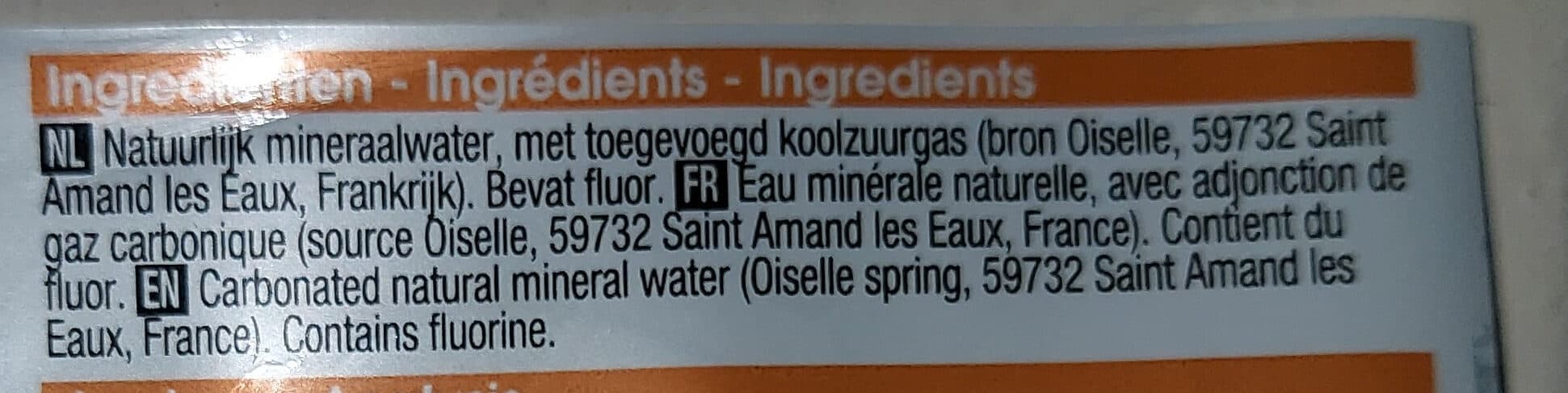 Colruyt Eau minérale naturelle pétillante packshot