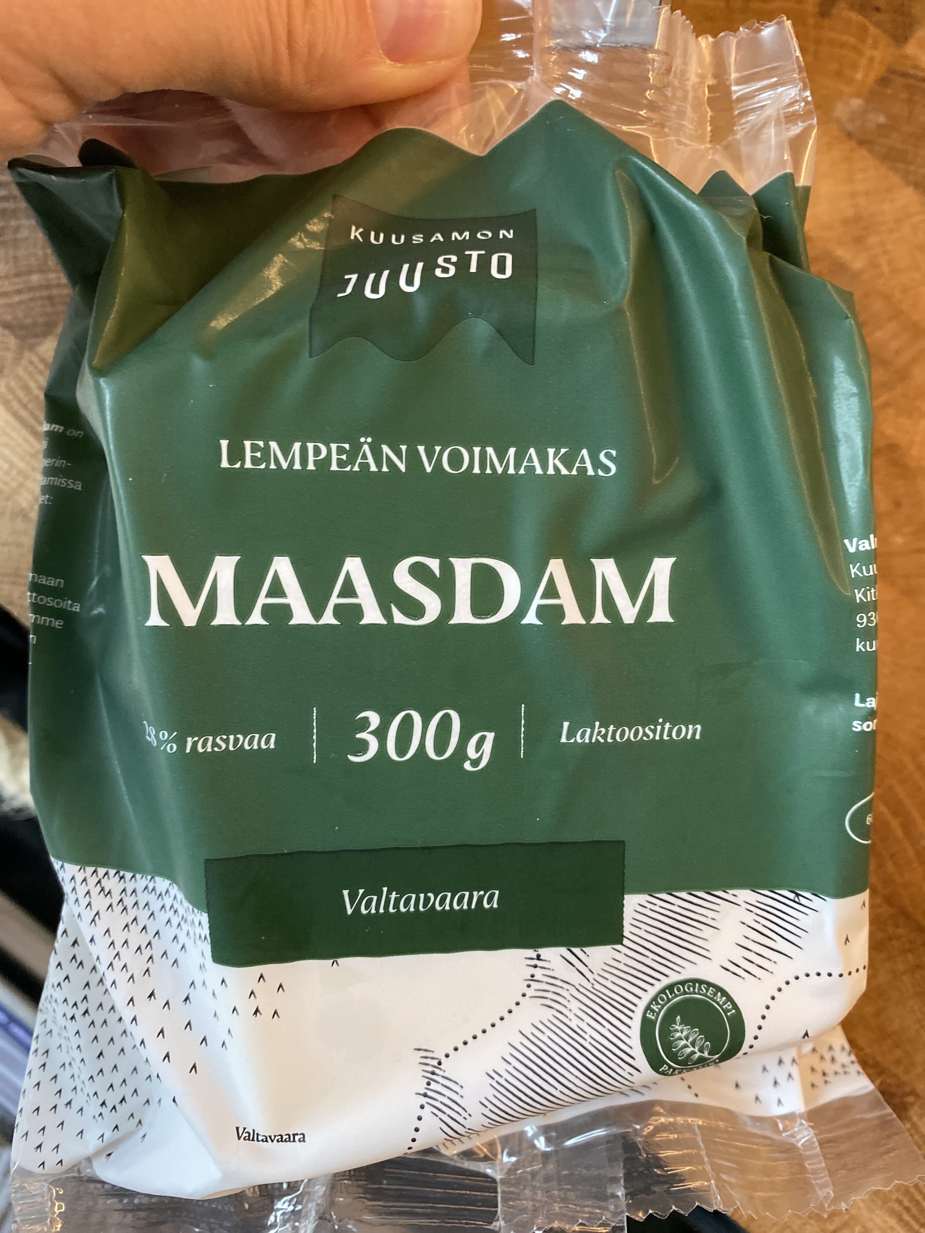 Maasdam packshot
