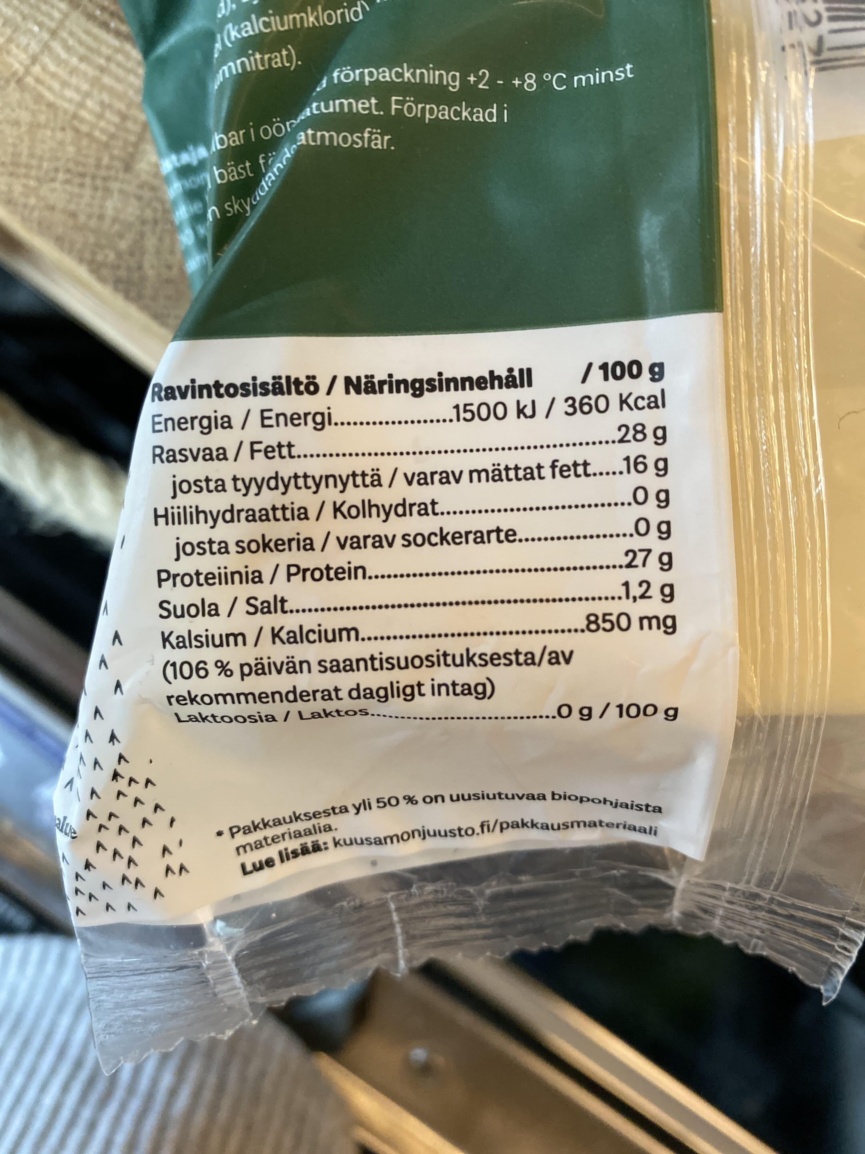 Open Food Facts Maasdam packshot