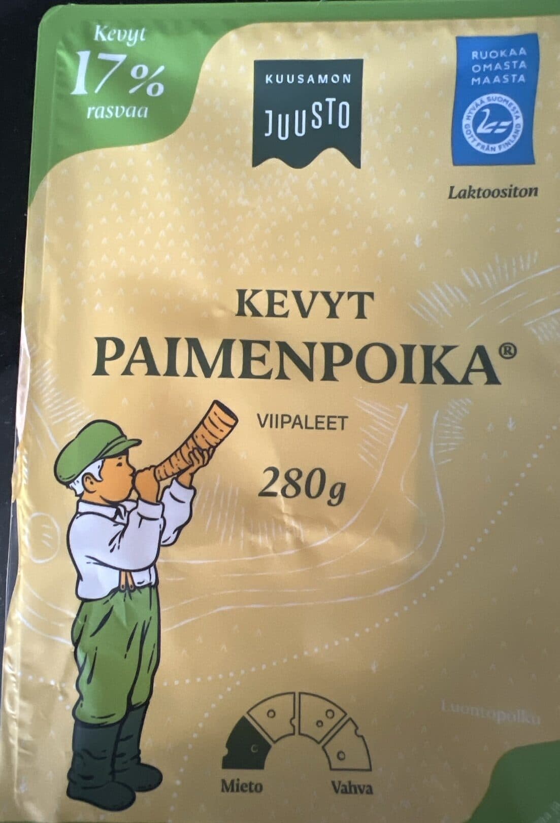 Kuusamon Juusto Paimenpoika Kevt packshot