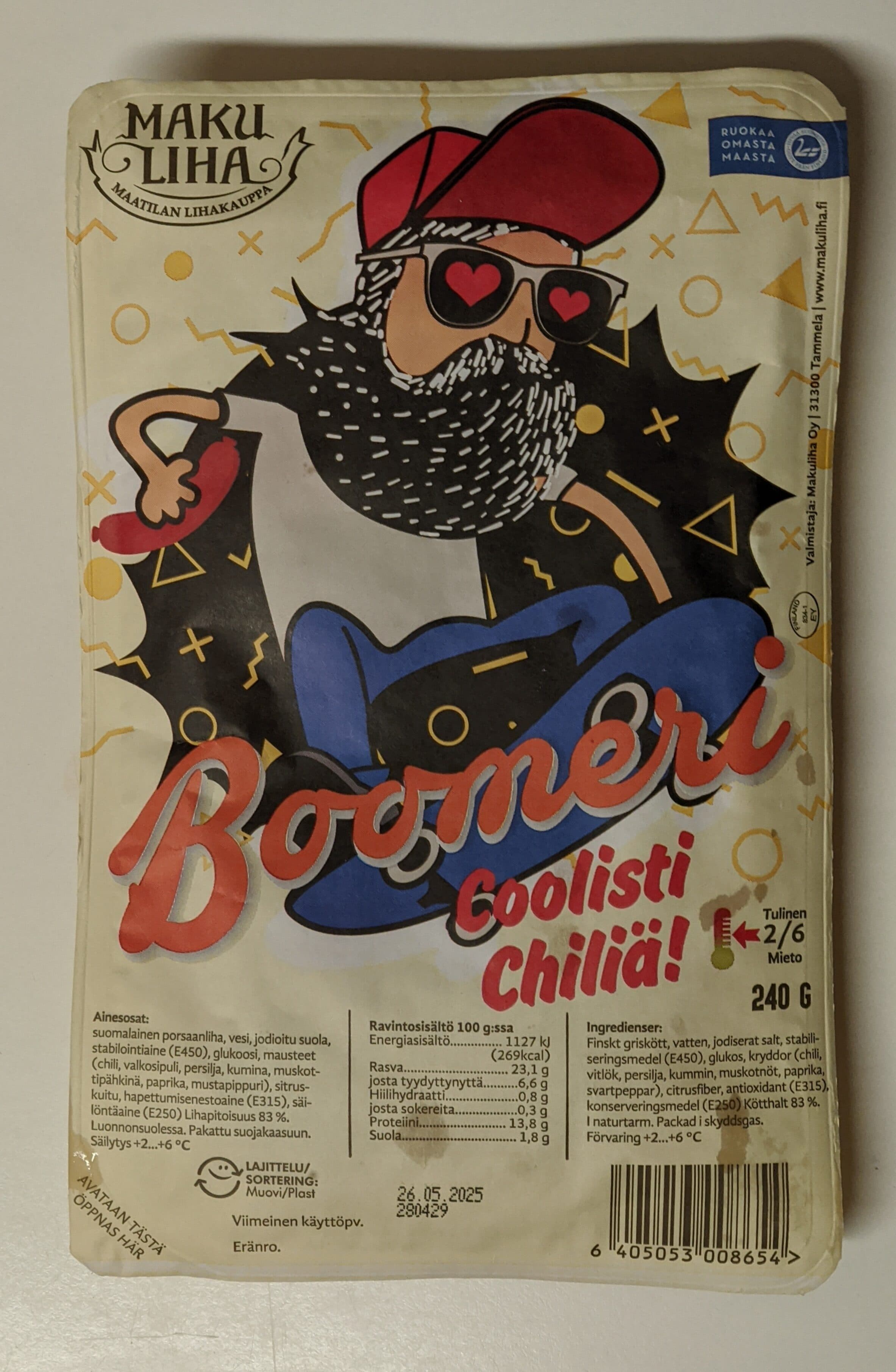 Makuliha Boomeri packshot