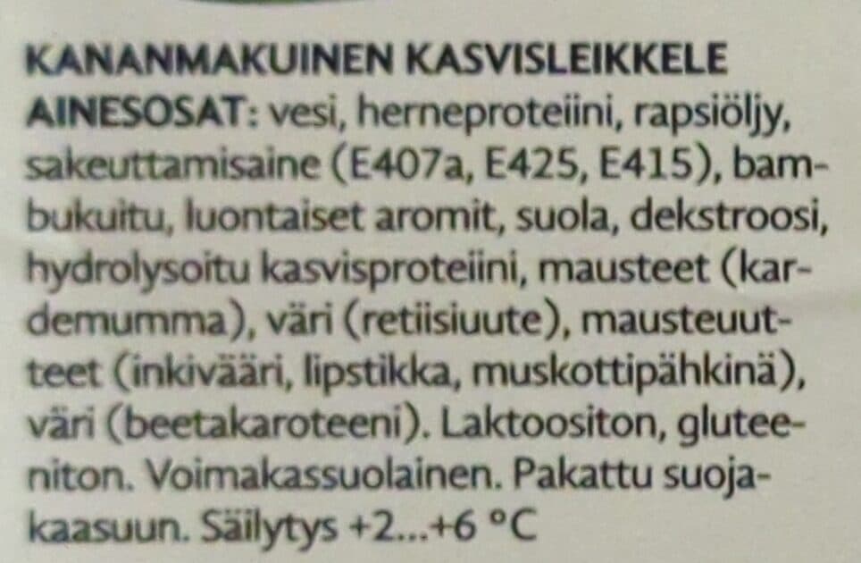 Makuliha Makukeittiön Kasvisleikkele Roasted Chicken Flavour packshot
