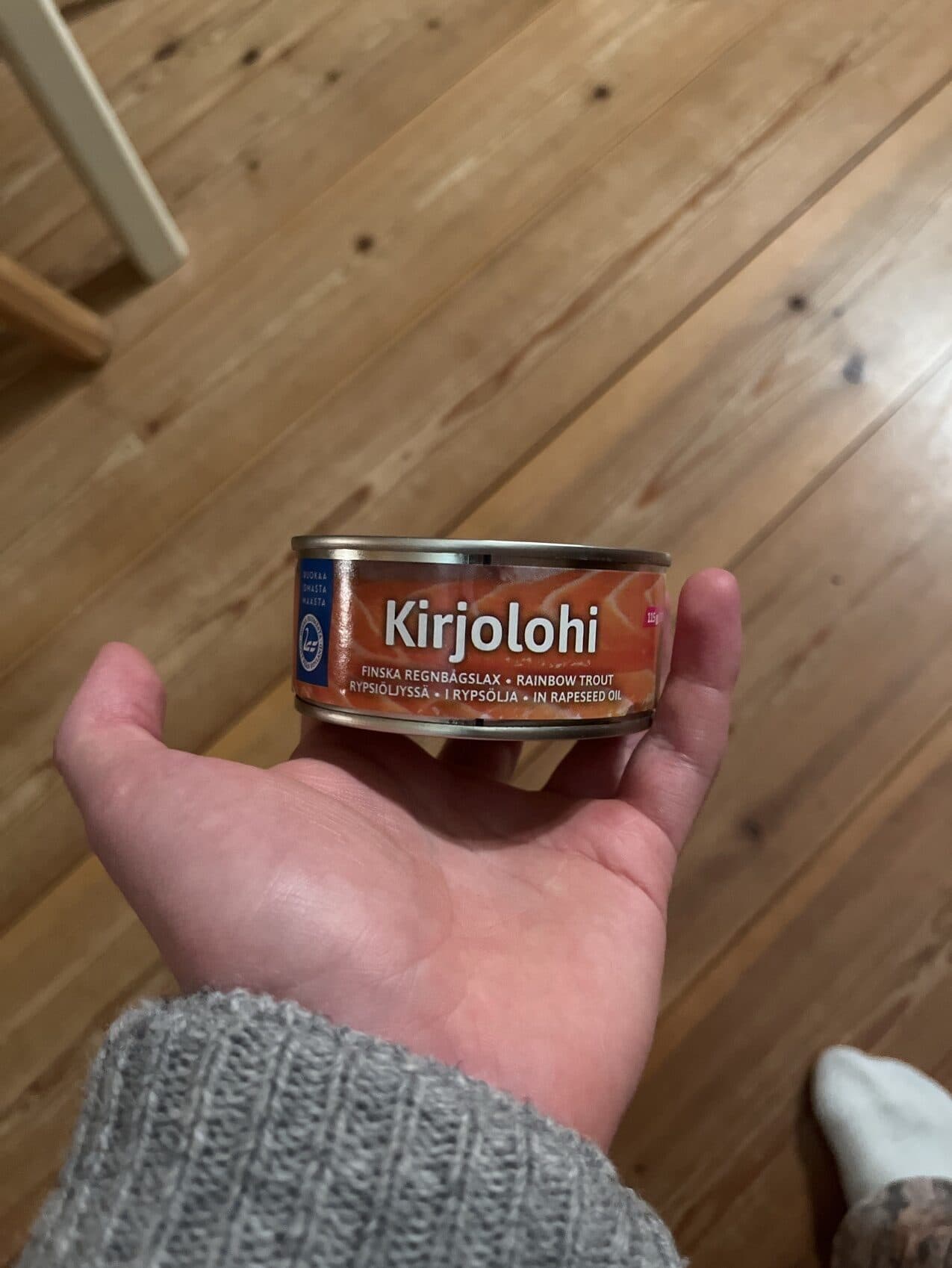 Pielisen kala Kirjolohi säilyke packshot