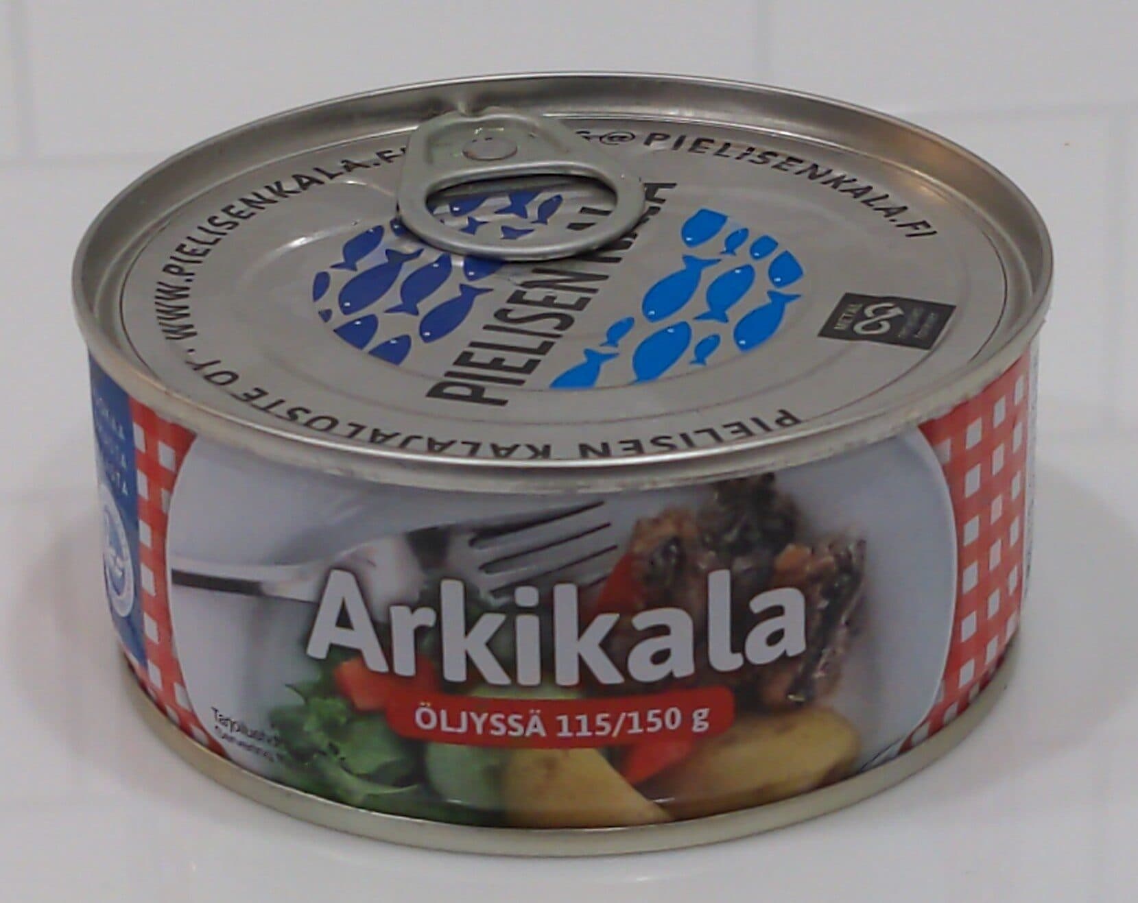 Pielisen Kala Arkikala Öljyssä packshot