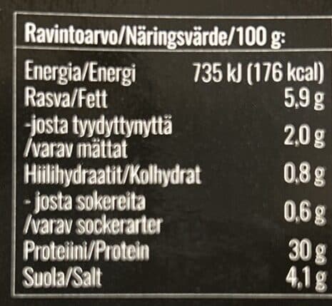 Tamminen Ilmakuivattu Proseciutto packshot