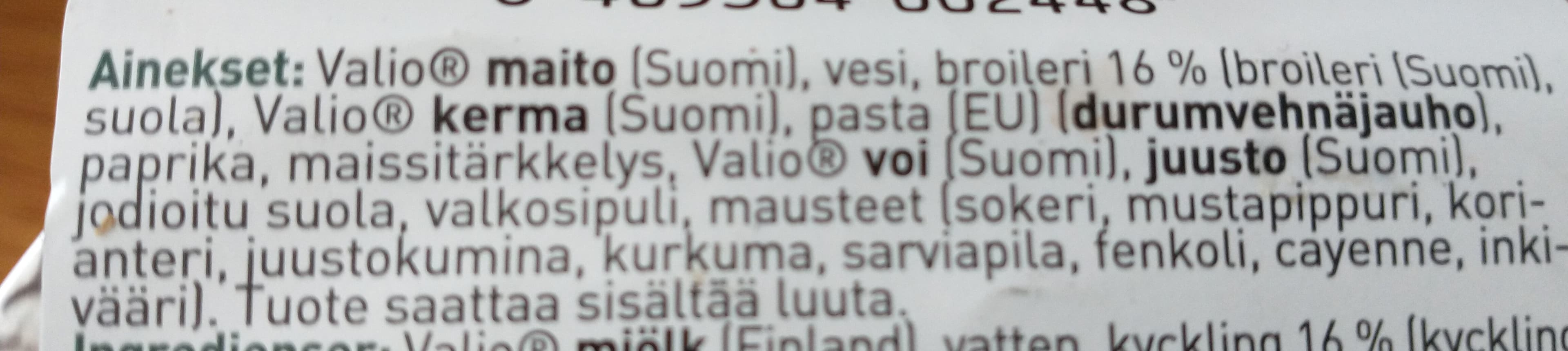 Kokkikartano Broilerpasta packshot