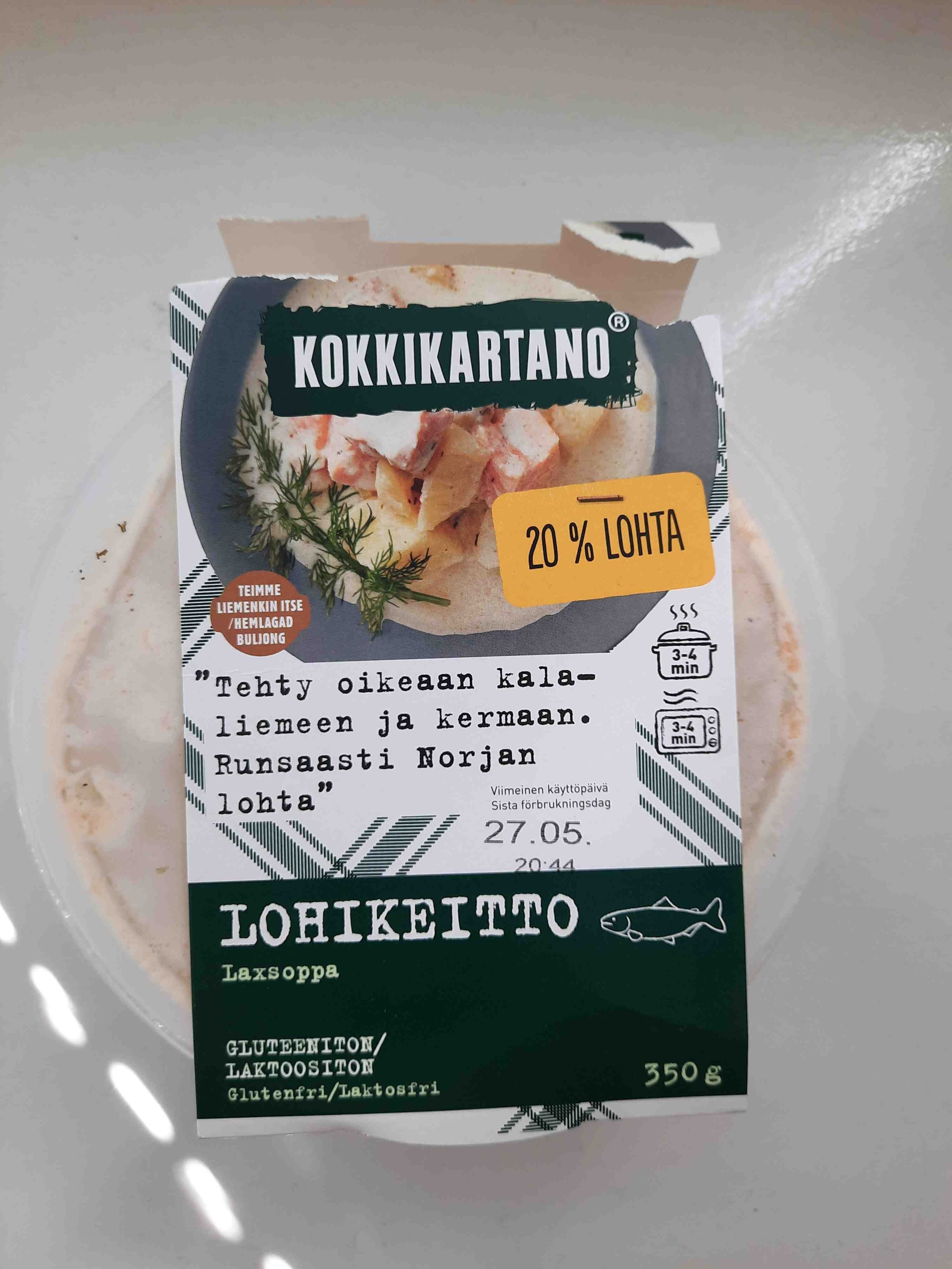 Kokkikartano Lohikeitto packshot