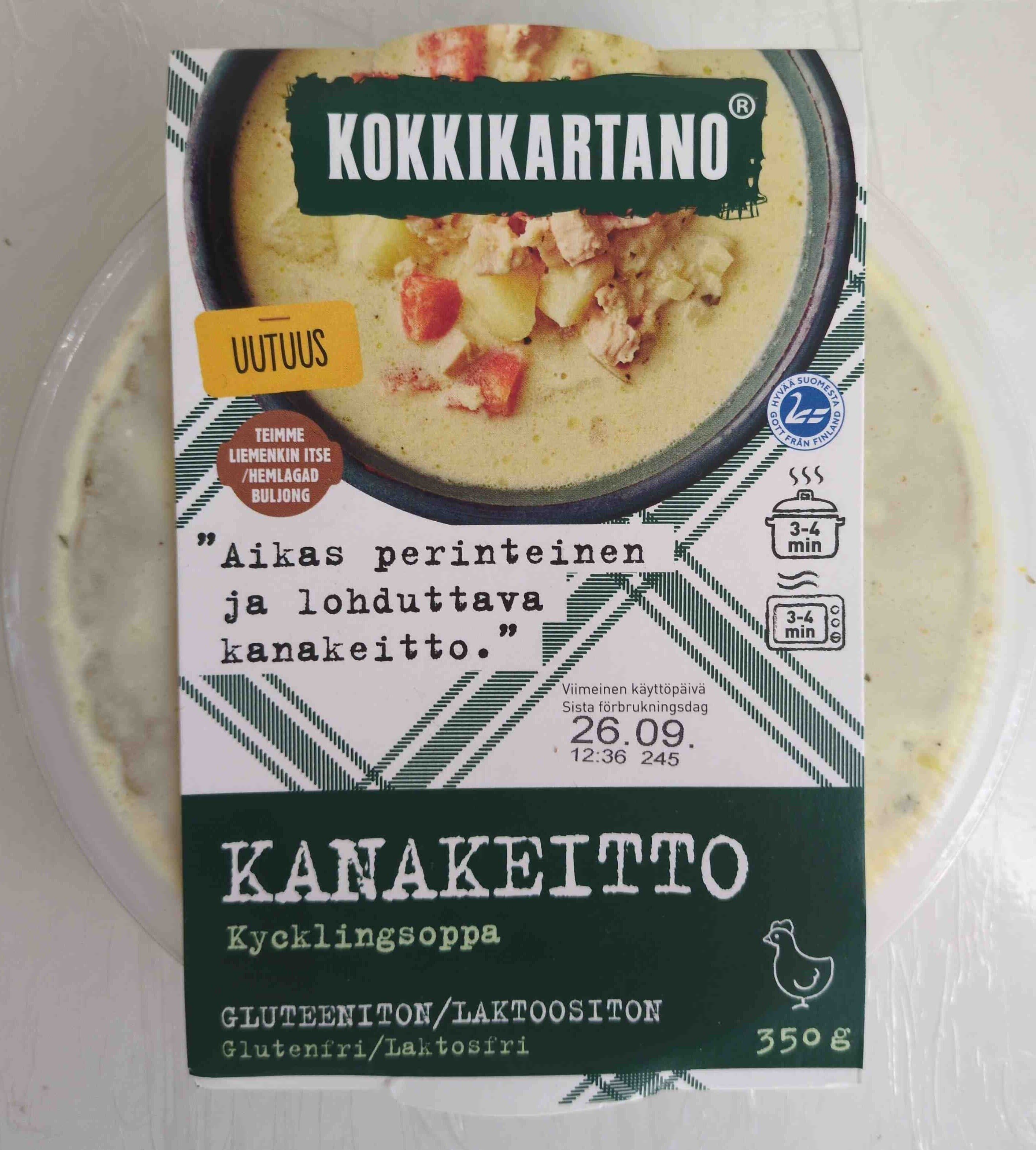 Kokkikartano Kanakeitto packshot