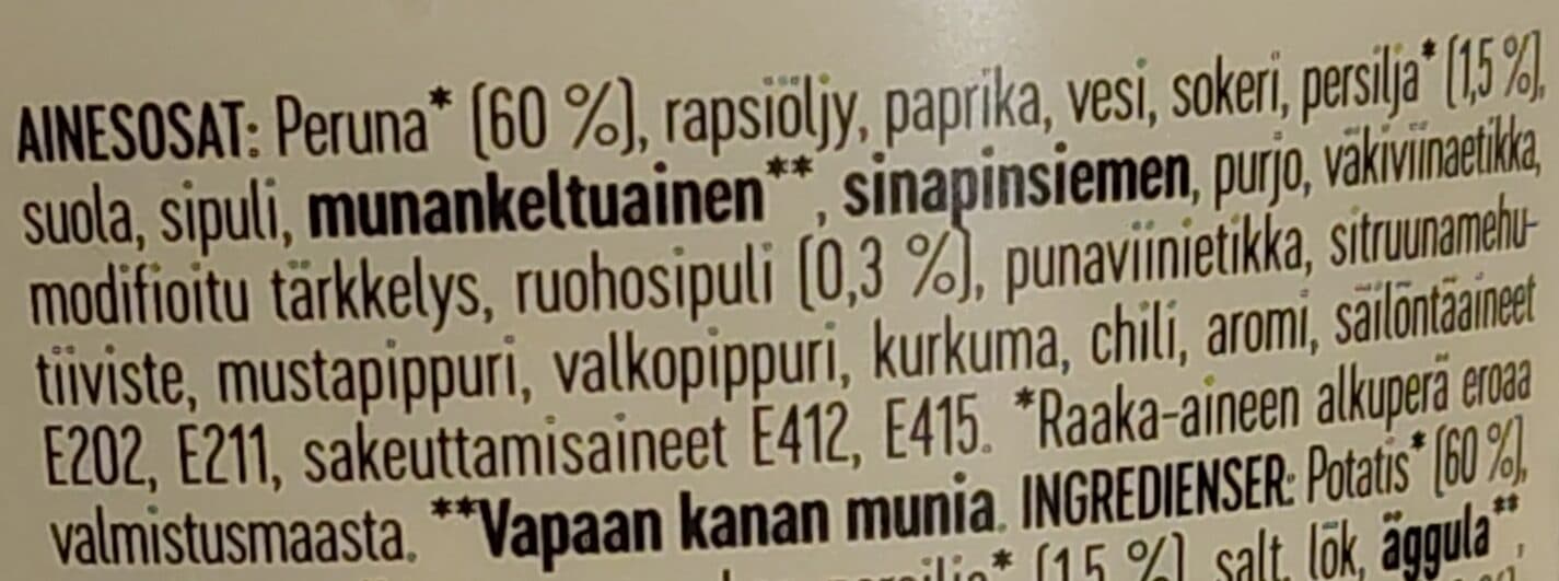 Helsingin Majoneesitehdas Perunasalaatti packshot