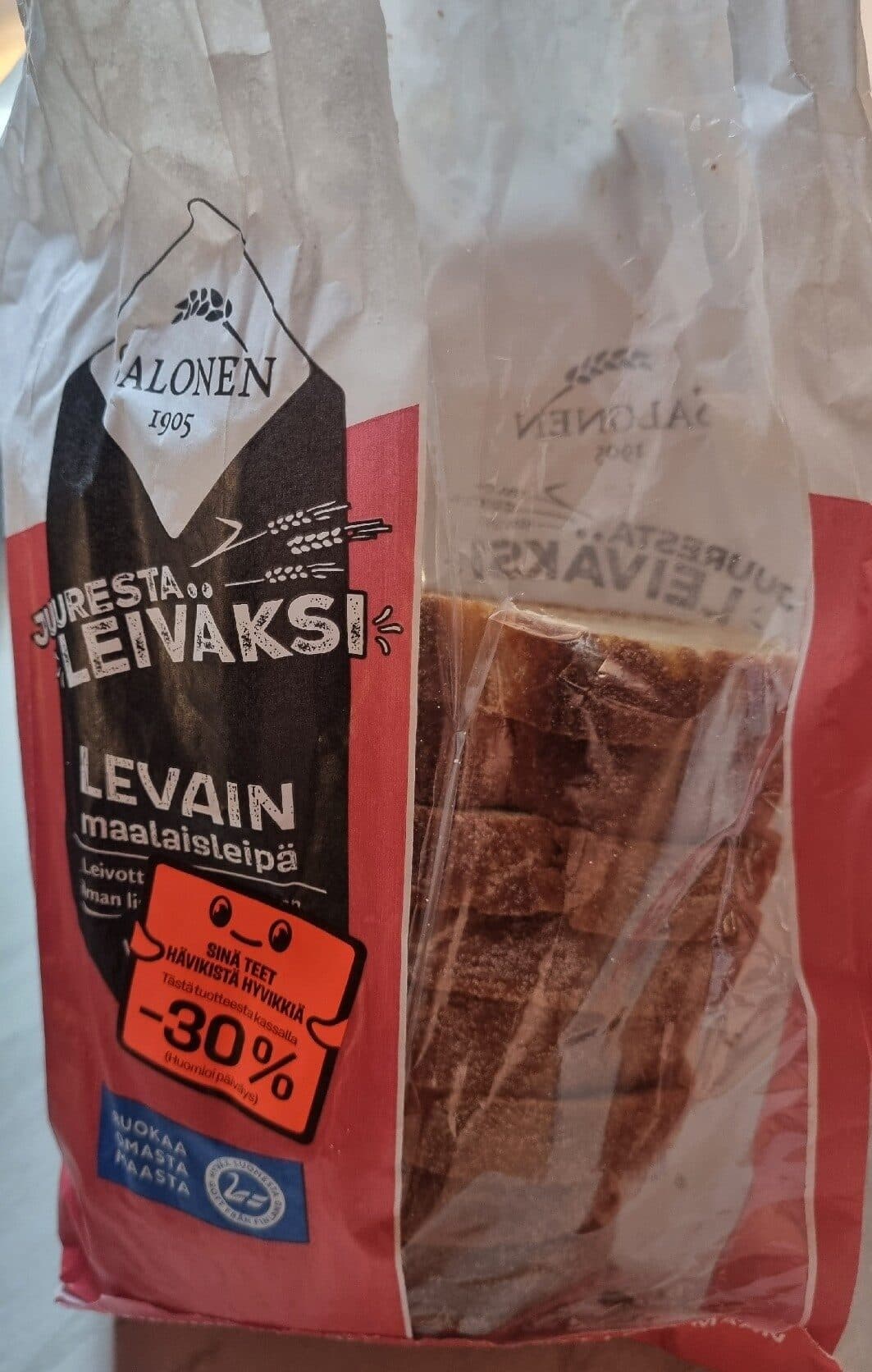 Salonen Levain Maalaisleipä packshot
