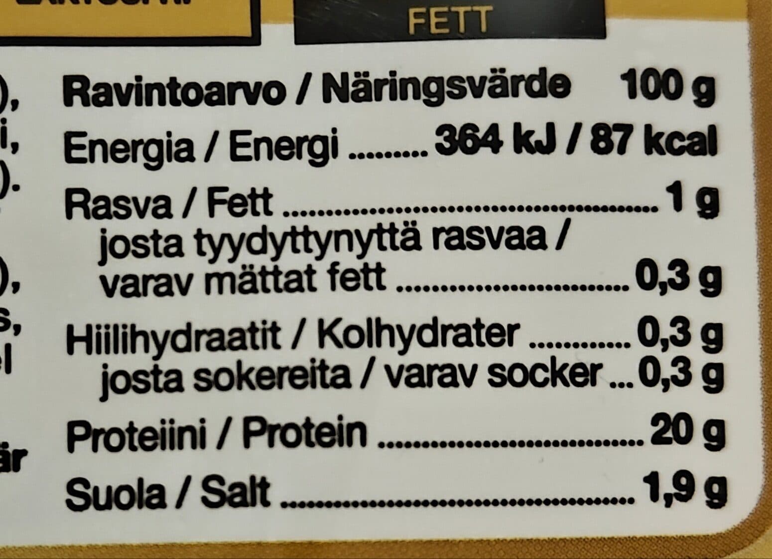 Savuhovi Ohuen Ohut Kalkkunafilee packshot