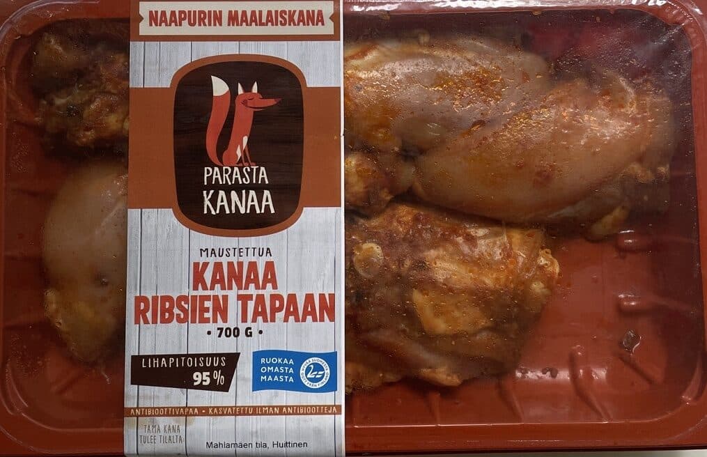 Naapurin Maalaiskana Kanaa Ribsien Tapaan packshot