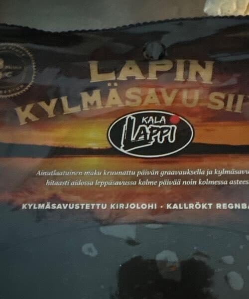 Kala Lappi Lapin kylmäsavu siivu packshot