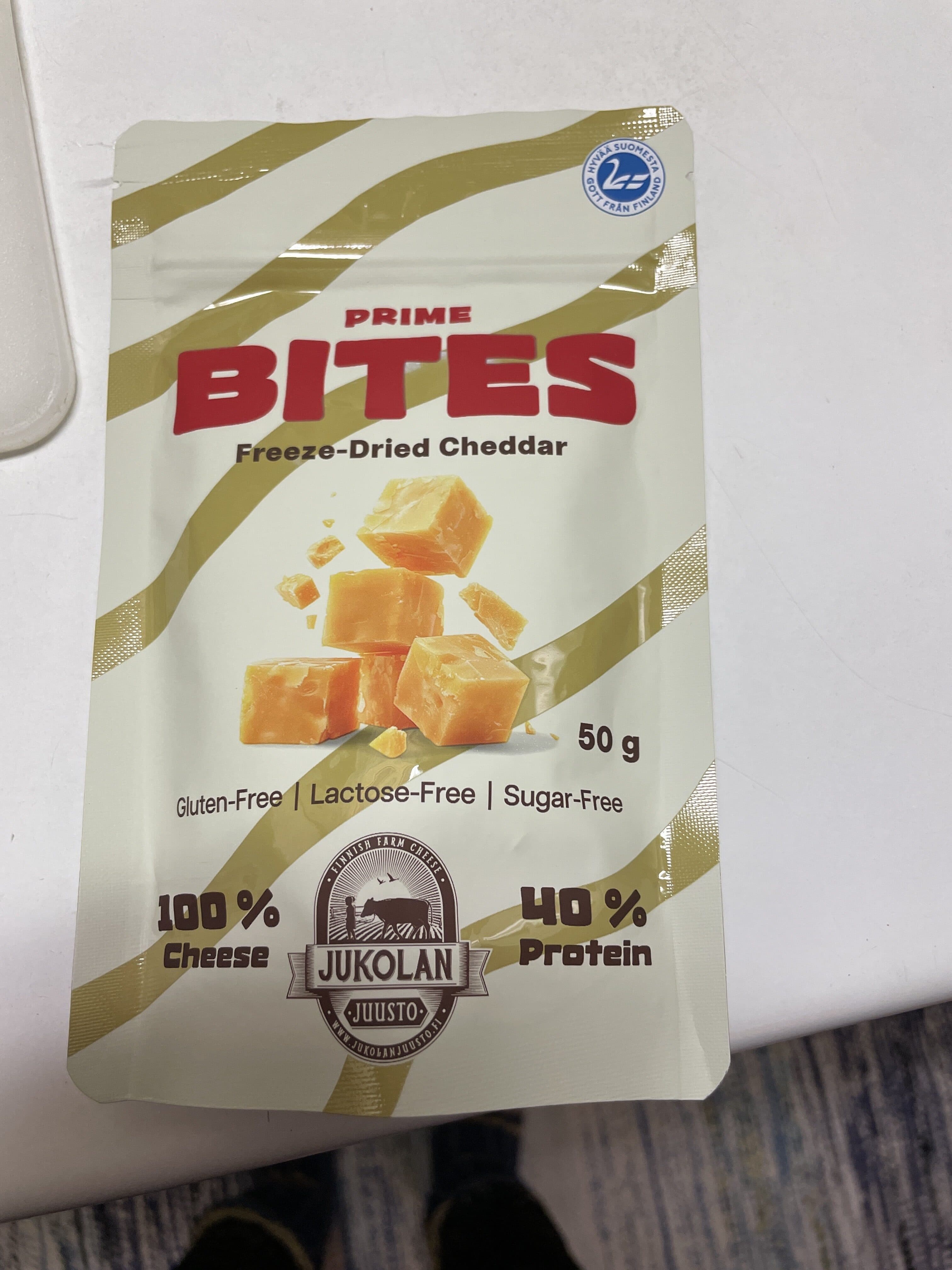 Jukolan juusto Prime bites packshot