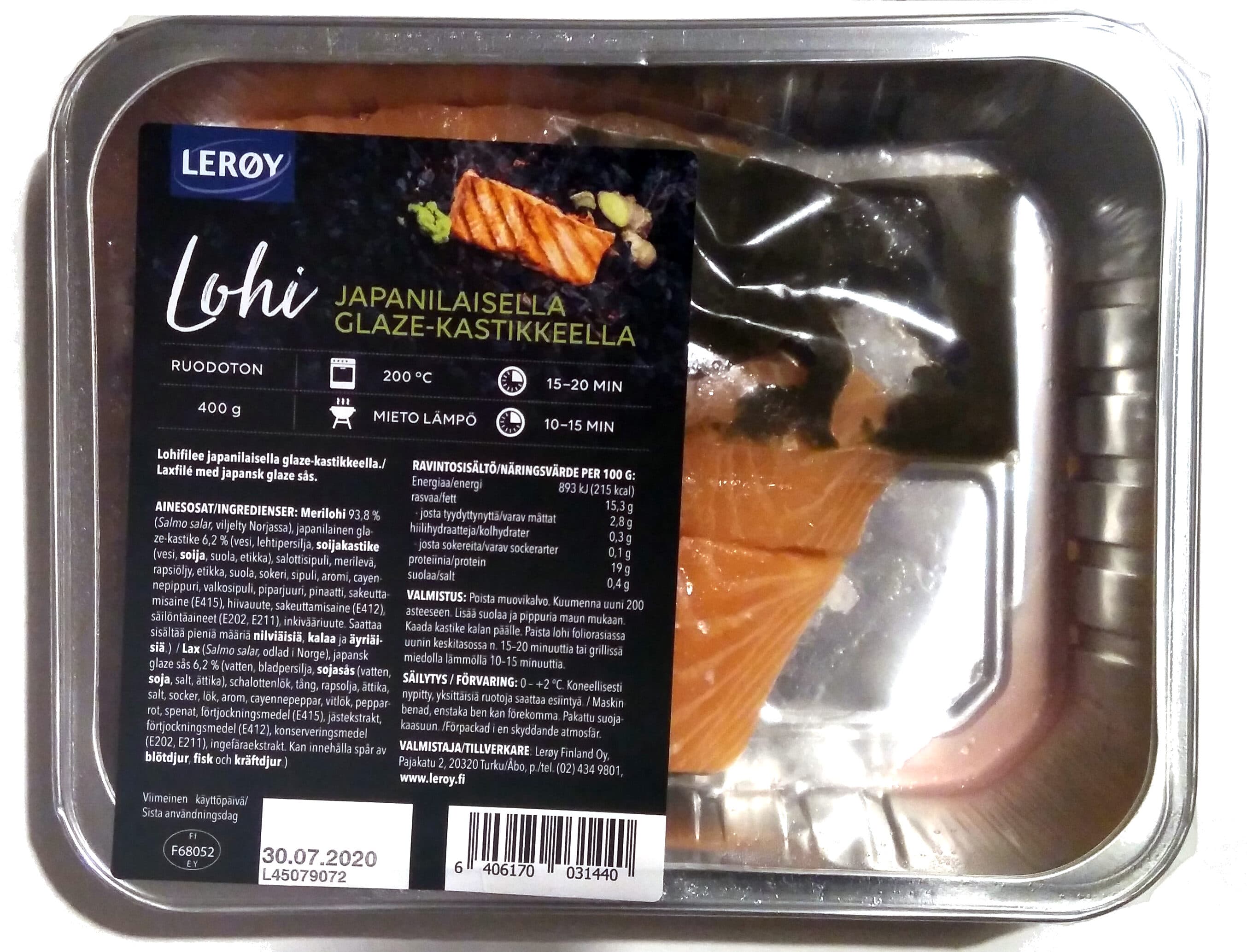 Lerøy Lohi japanilaisella glaze-kastikkeella packshot