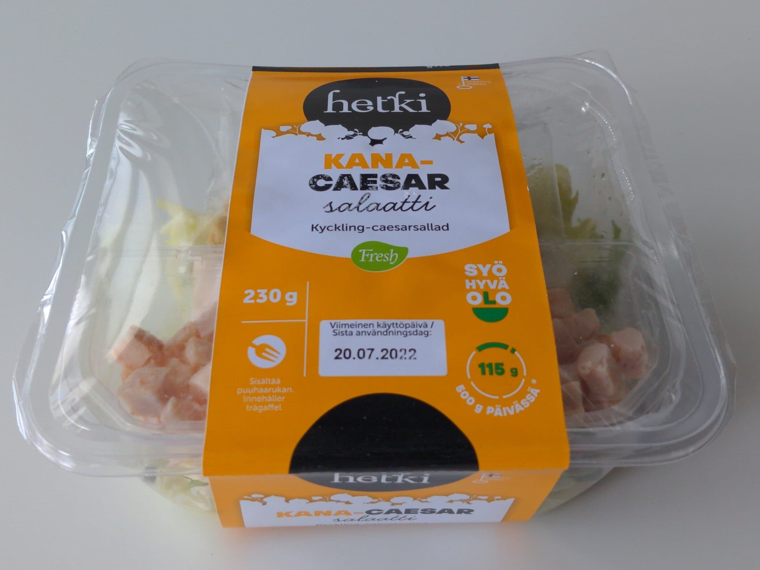 Hetki Kana-caesar-salaatti packshot