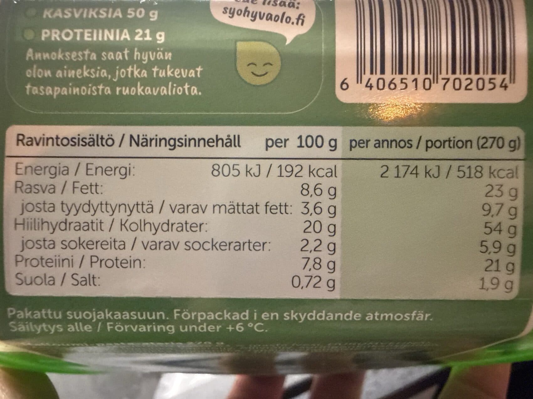 Hetki Halloumipasta packshot