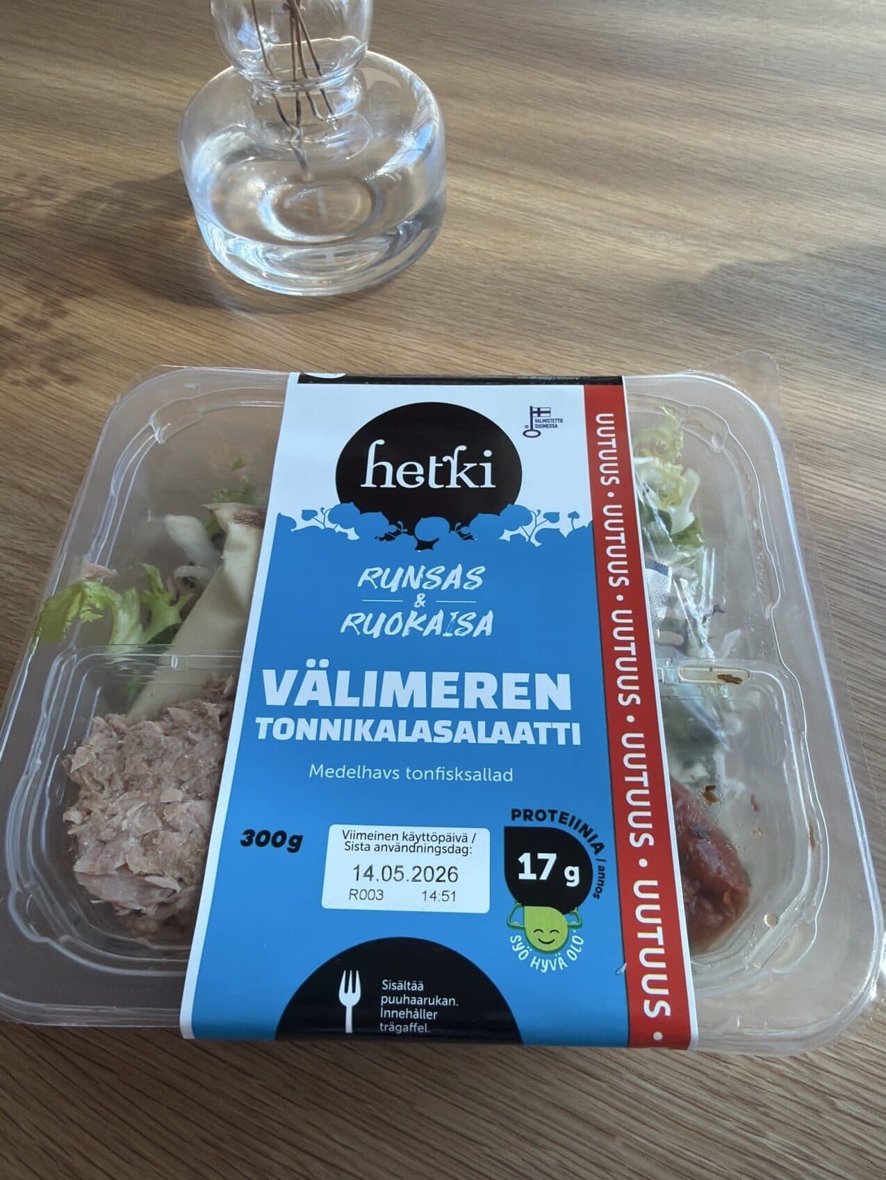 Hetki Välimeren Tonnikalasalaatti packshot