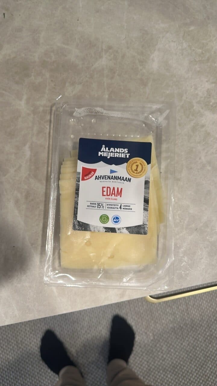 Ålandsmejeriet Edam packshot