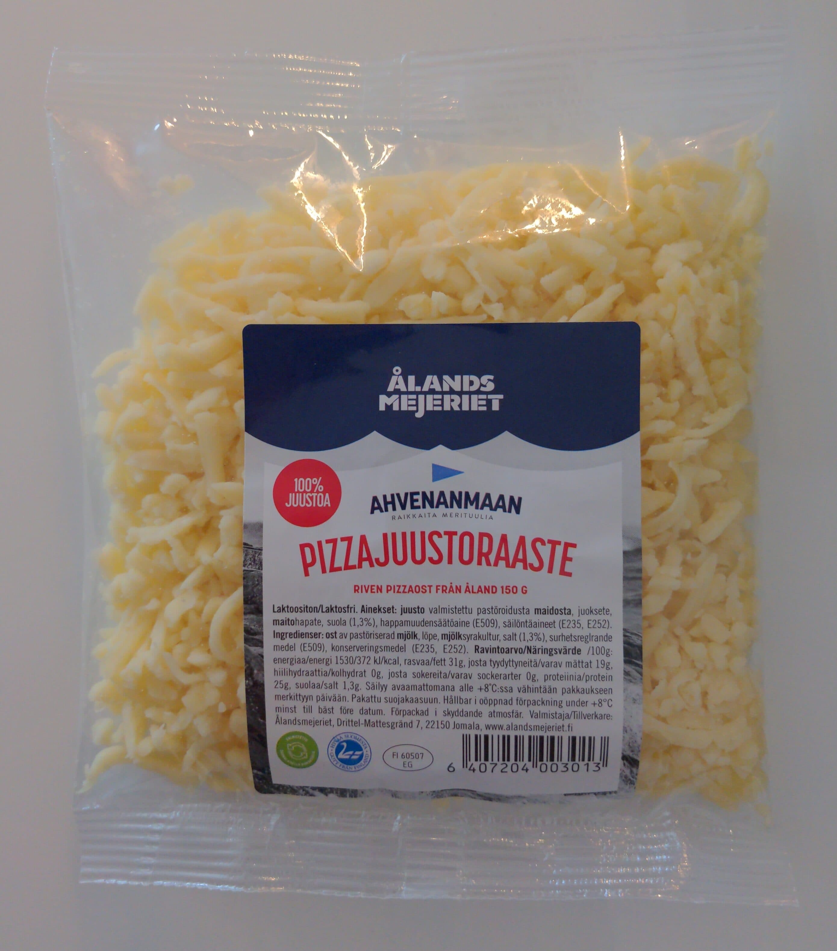 Ahvenanmaan Pizzajuustoraaste packshot