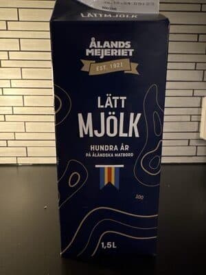 Ålands Mejeriet Lätt Mjölk packshot