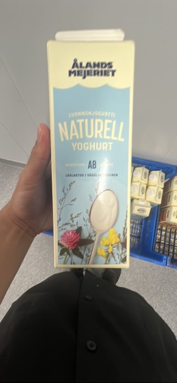 Ålands Mejeriet Naturell Yoghurt packshot
