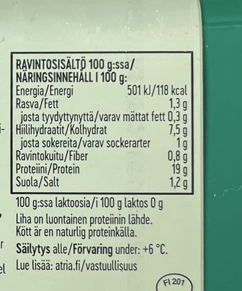 Atria Kanan Rapea Sisäfilee packshot