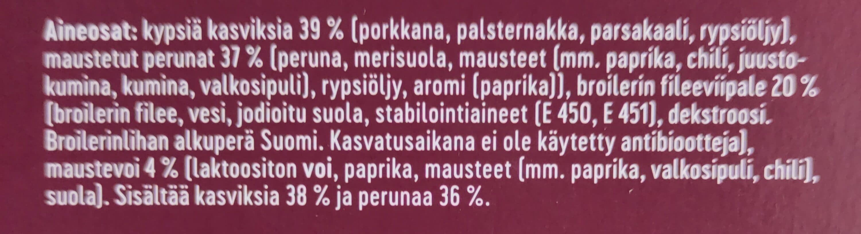 Atria Kanafileetä paprikavoilla ja paahdetut kasvikset packshot