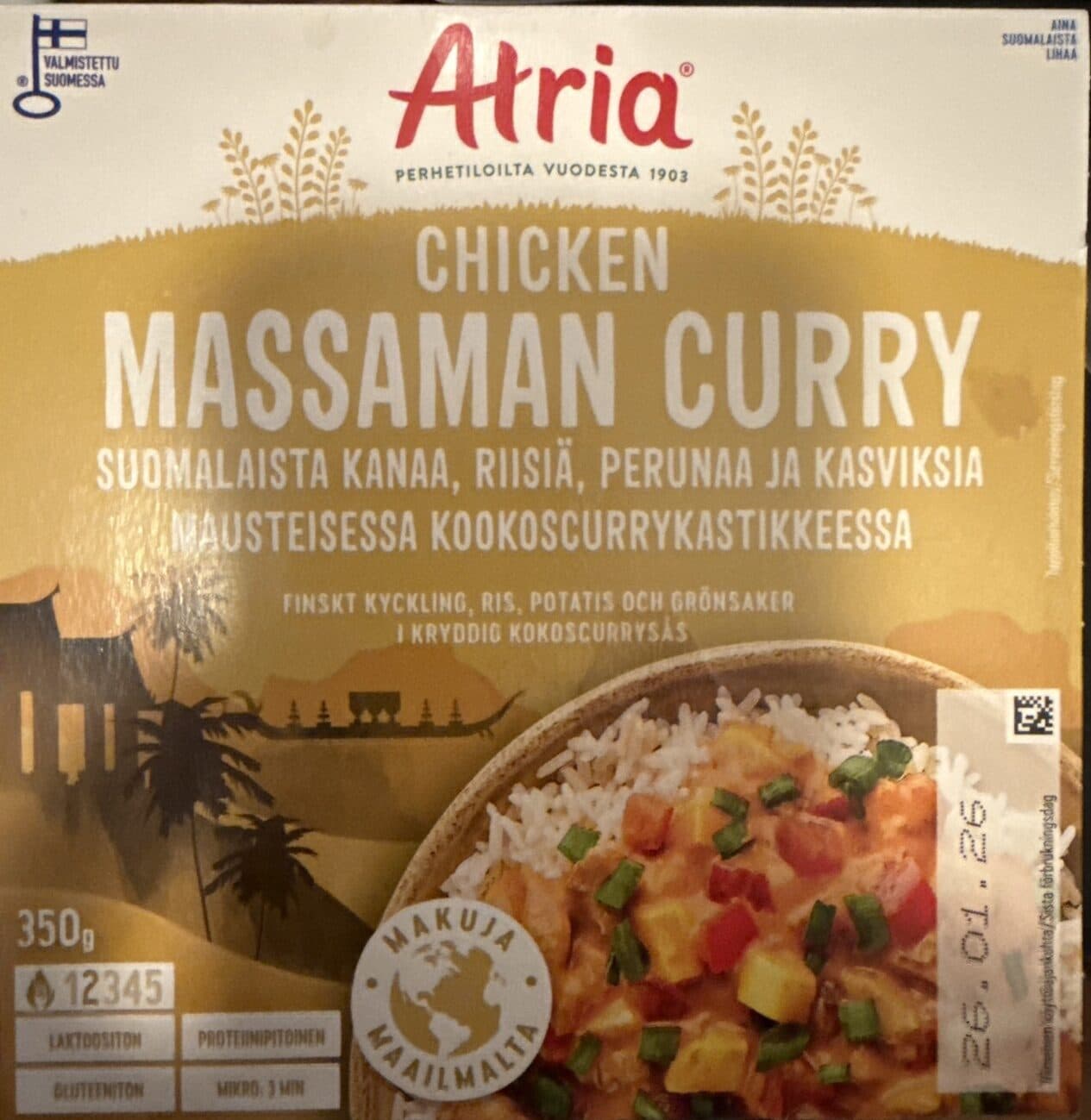 Atria Chicken Massaman Curry packshot