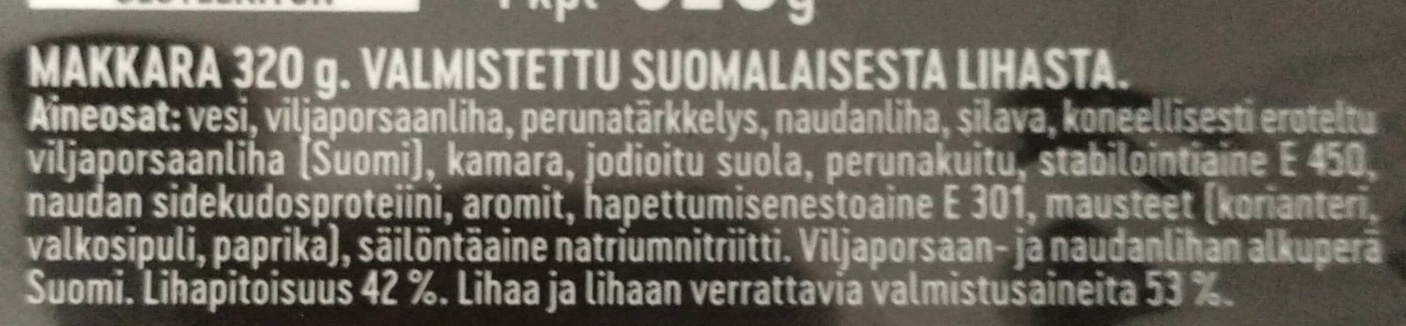 Atria Hiillos makkarapihvi packshot