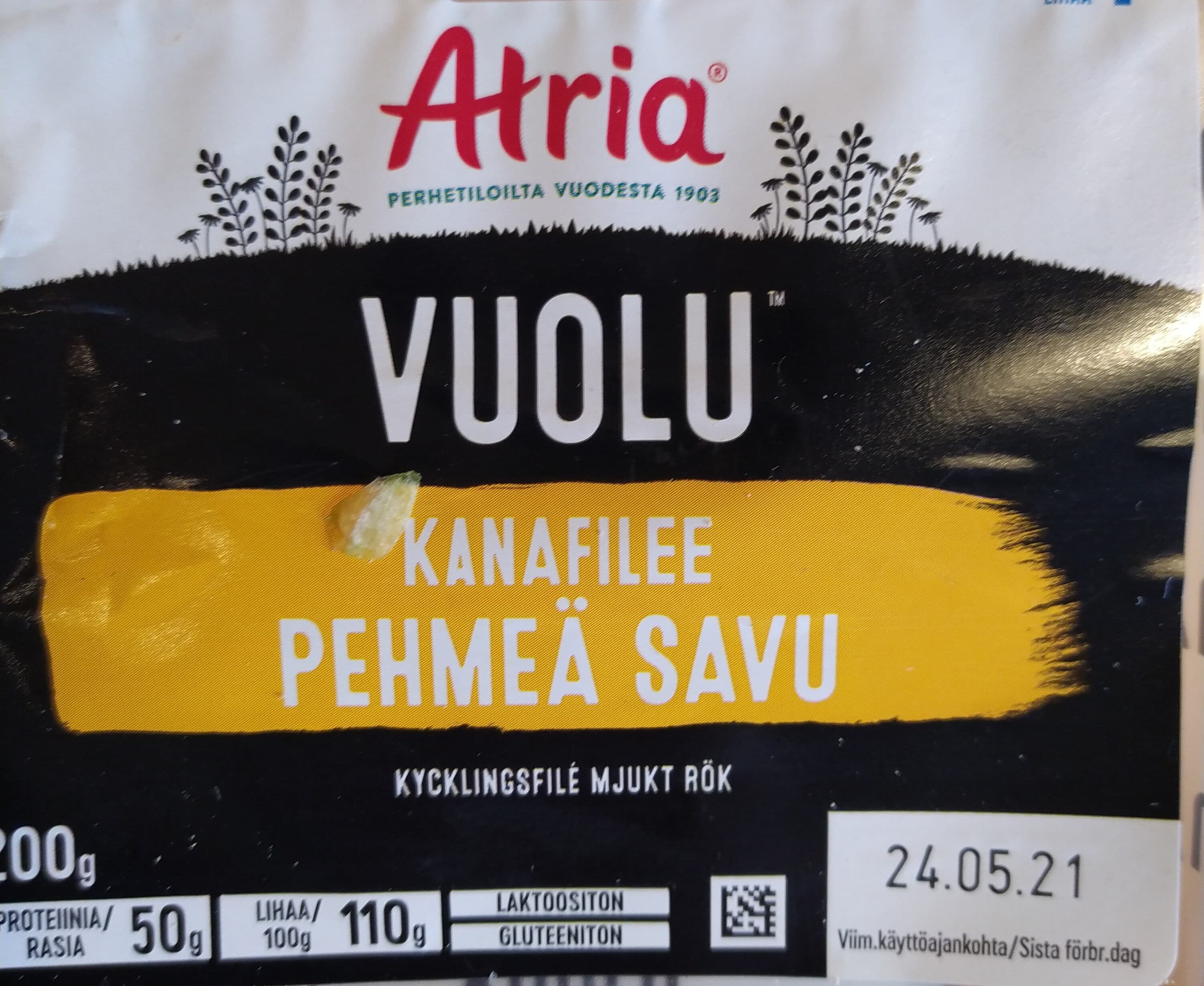Atria Vuolu kanafilee pehmeä savu packshot