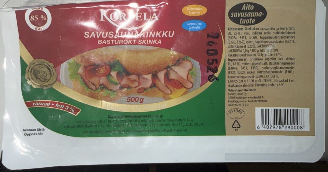 Korpela Savusaunakinkku packshot