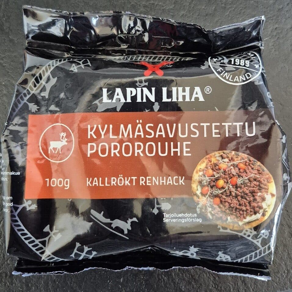 Lapin Liha Kylmäsavustettu Pororouhe packshot