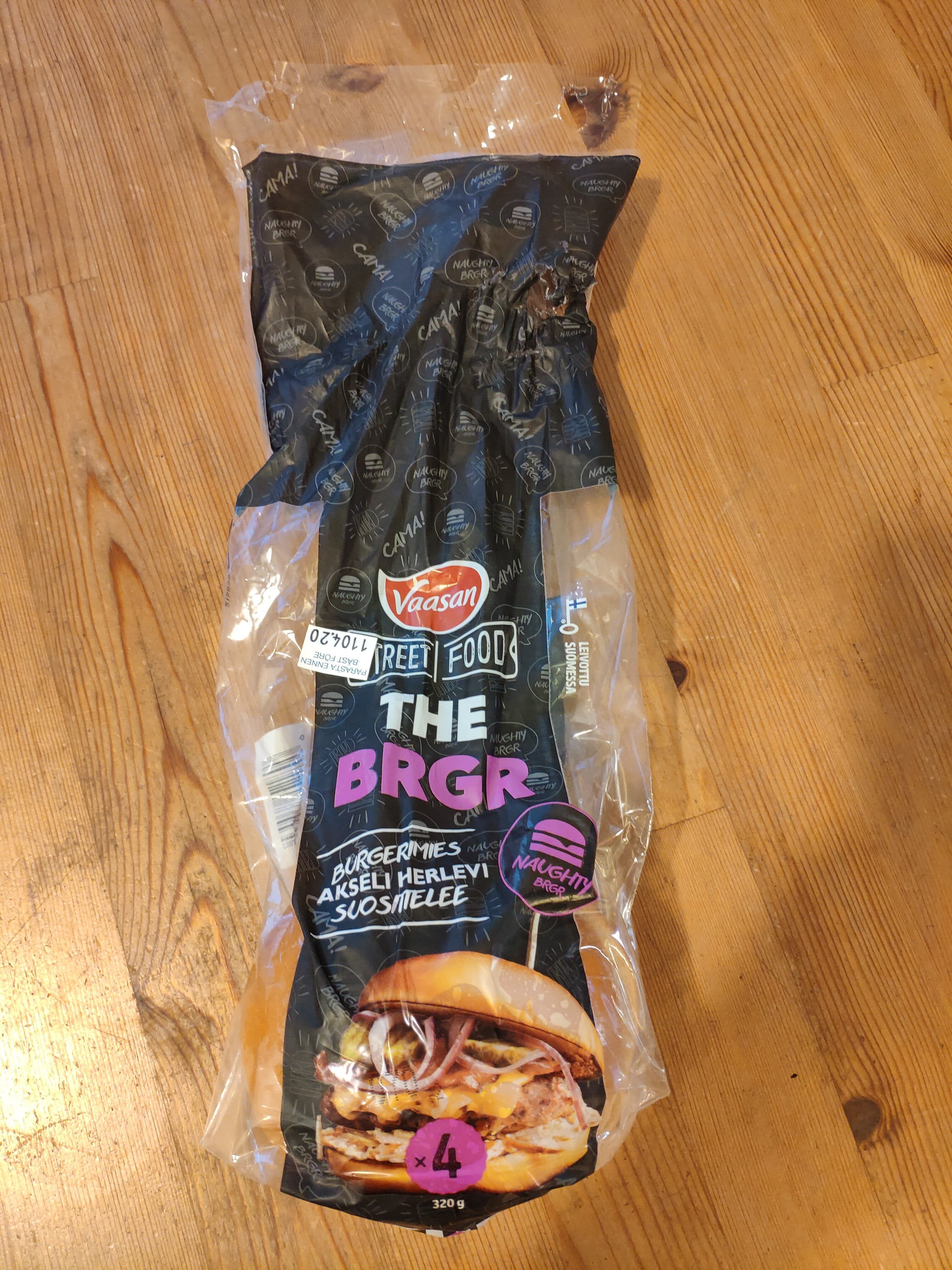 Vaasan The BRGR Gourmet burgerisämpylä packshot