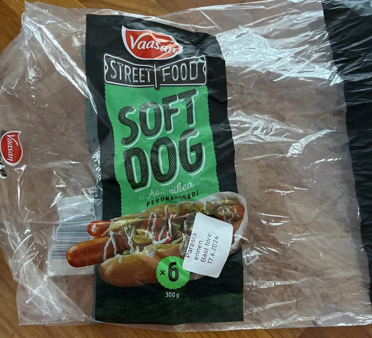 Vaasan Street Food Pehmeä Hot Dog Sämpylä packshot