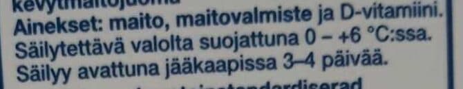 Valio Hyvä Suomalainen Arki Maitojuoma packshot