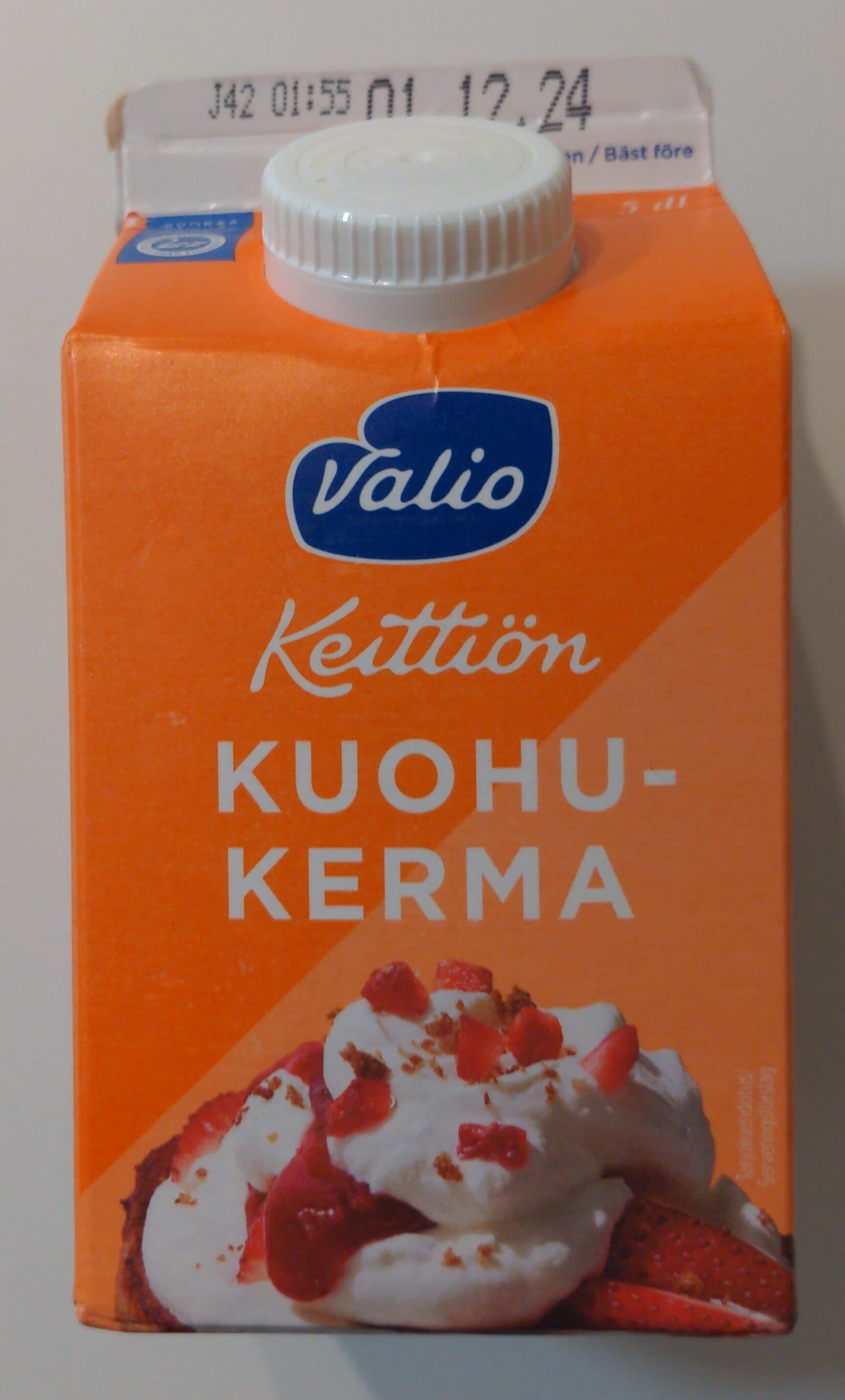 Valio Kuohukerma packshot