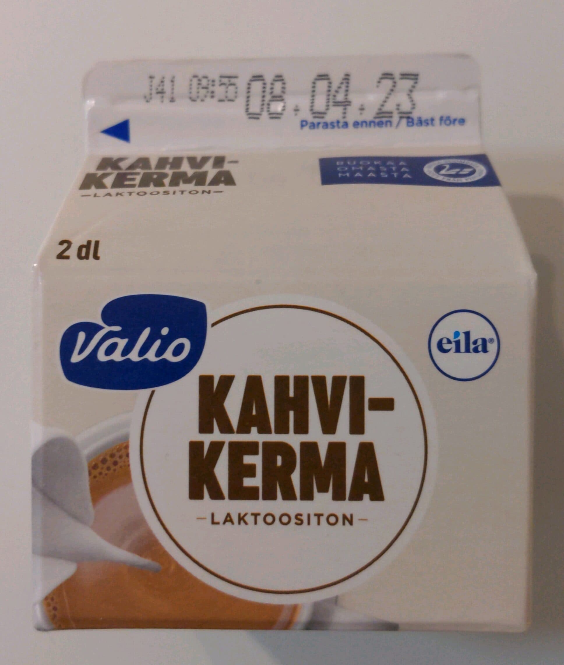 Valio Kahvikerma packshot