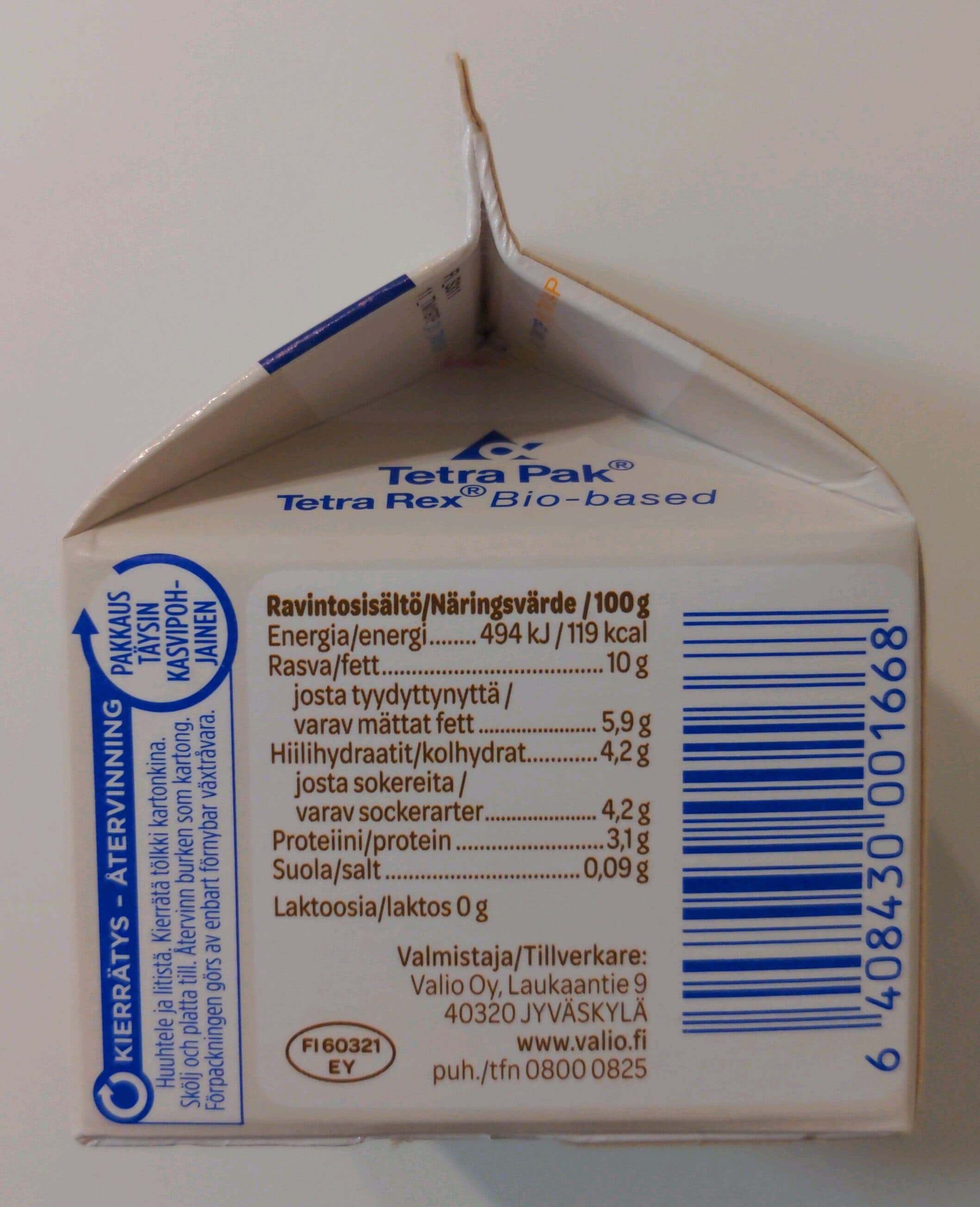 Valio Kahvikerma packshot