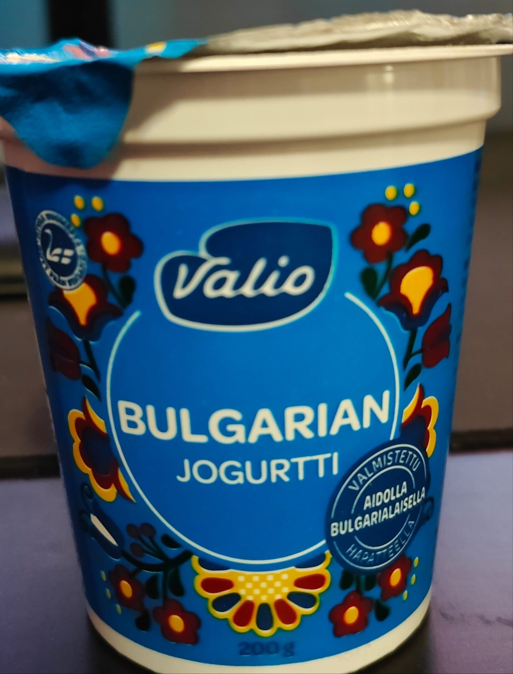 Valio Bulgaria yoghurt packshot