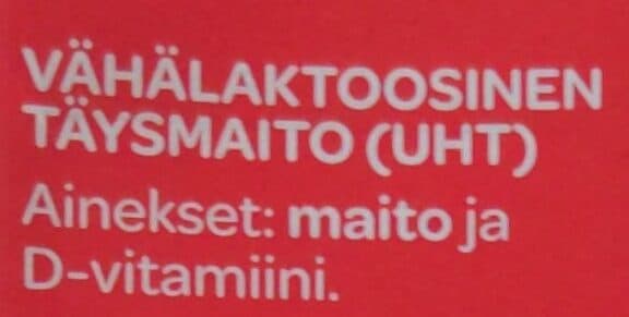 Valio Täysmaito packshot