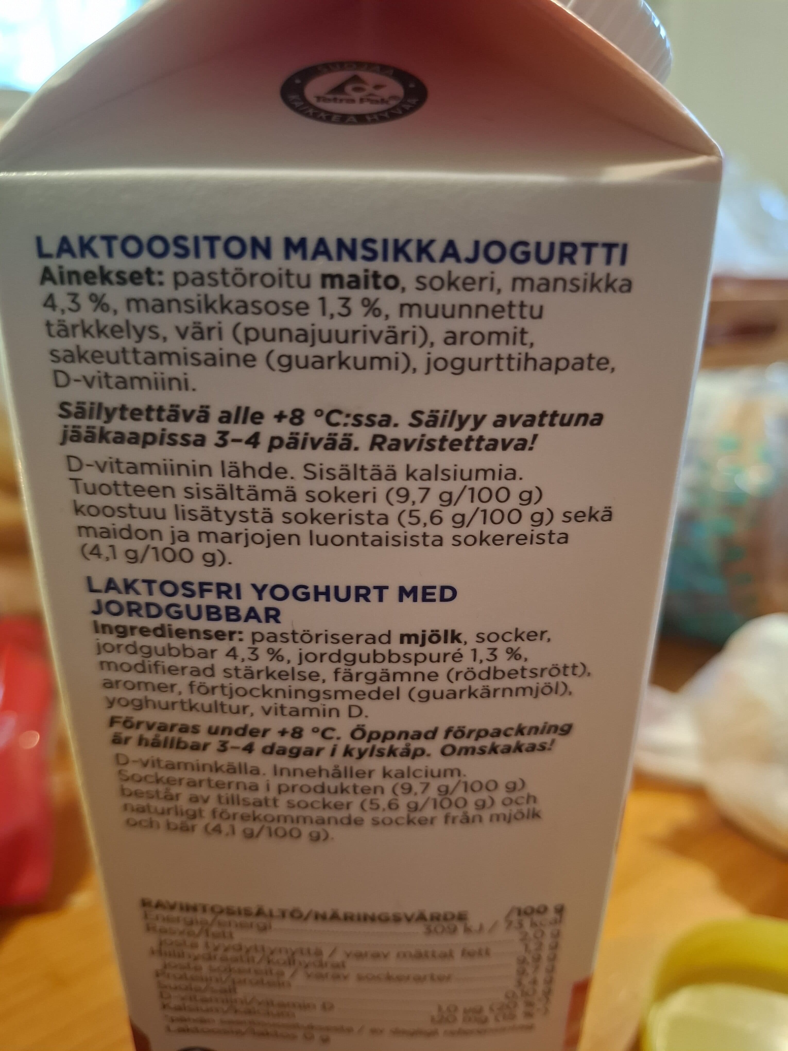 Valio Valiojogurtti packshot