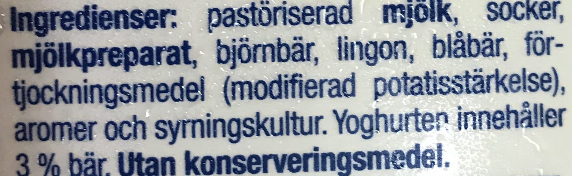 Valio Arki Jogurtti Marjamix packshot